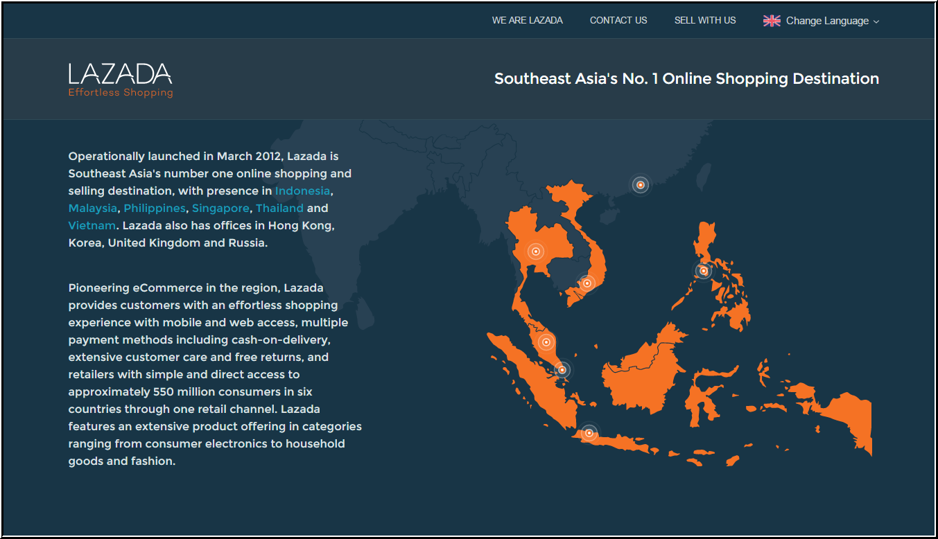 Effectiveness of Lazada’s marketing strategy in Southeast Asia